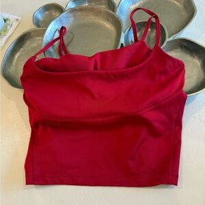 Women's Alo Tank Top Double Strap - Full Length Not Cropped